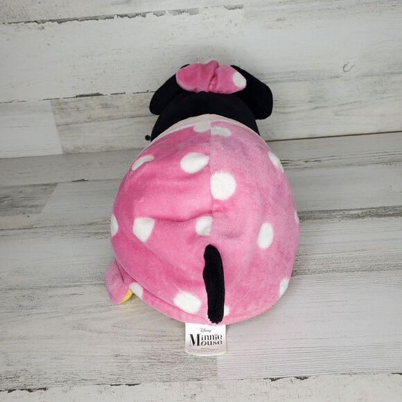 Disney FlipaZoo Mickey Mouse Minnie Mouse Reversible 2 in 1 Plush Toy 12" CLEAN - Picture 9 of 12